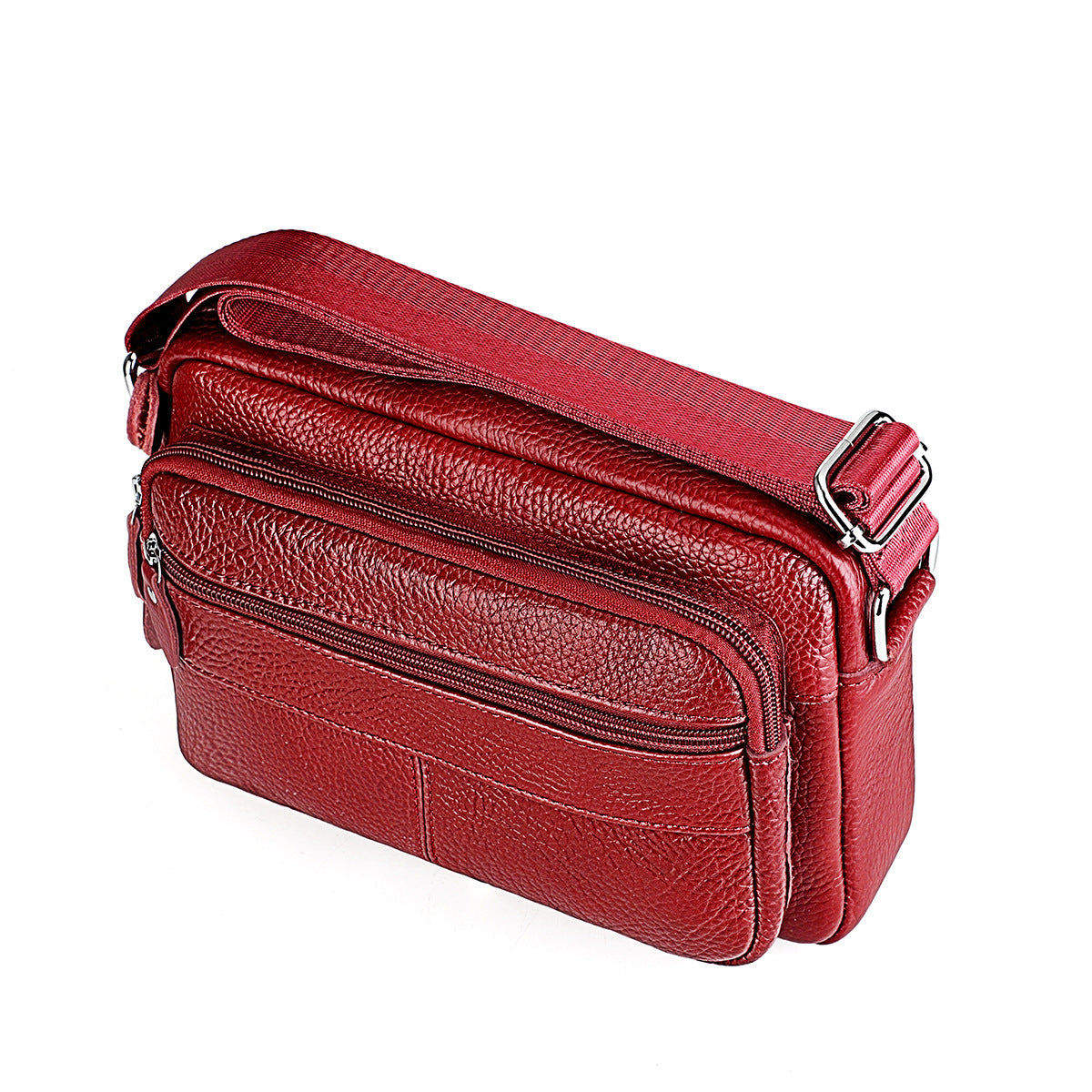 Women's First Layer Cowhide Mom Genuine Leather Mummy Shoulder Bags
