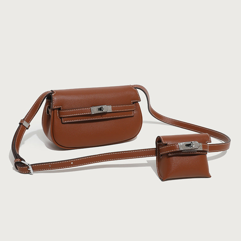Summer Niche Design Saddle Fashion Gemini Shoulder Bags