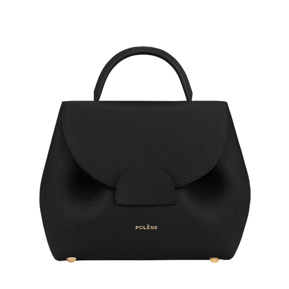 Smiling Face Genuine Leather Boling Commuter Crossbody Bags