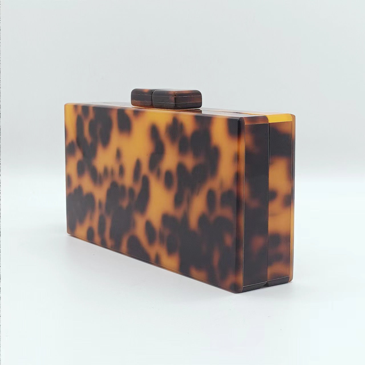 Women's Summer Dinner Retro Amber Trendy Acrylic Evening Bags