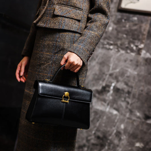 Mild Luxury Retro Popular Advanced Texture Handbags