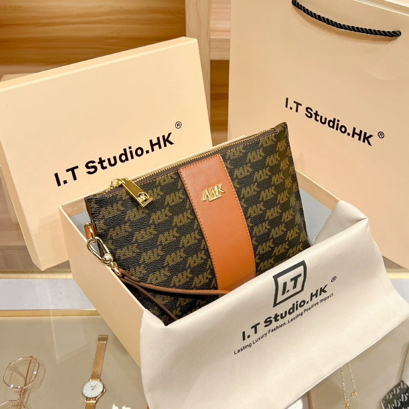 Women's Genuine Leather Clutch Commuter Fashion Evening Bags