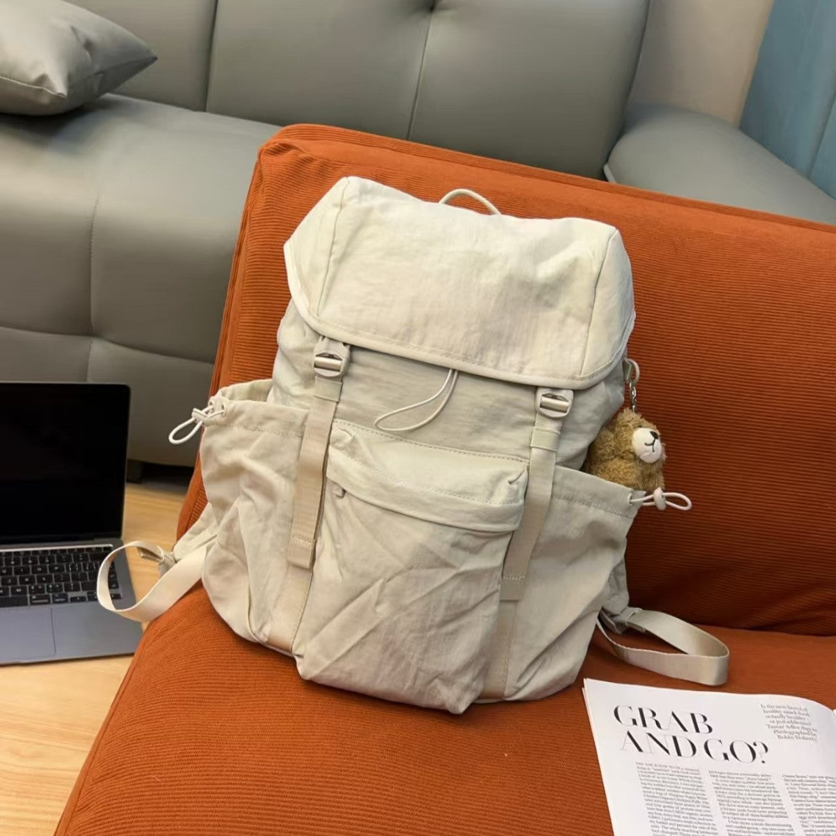 Women's & Men's & Summer Steamed Pork Dumplings Fashion Backpacks