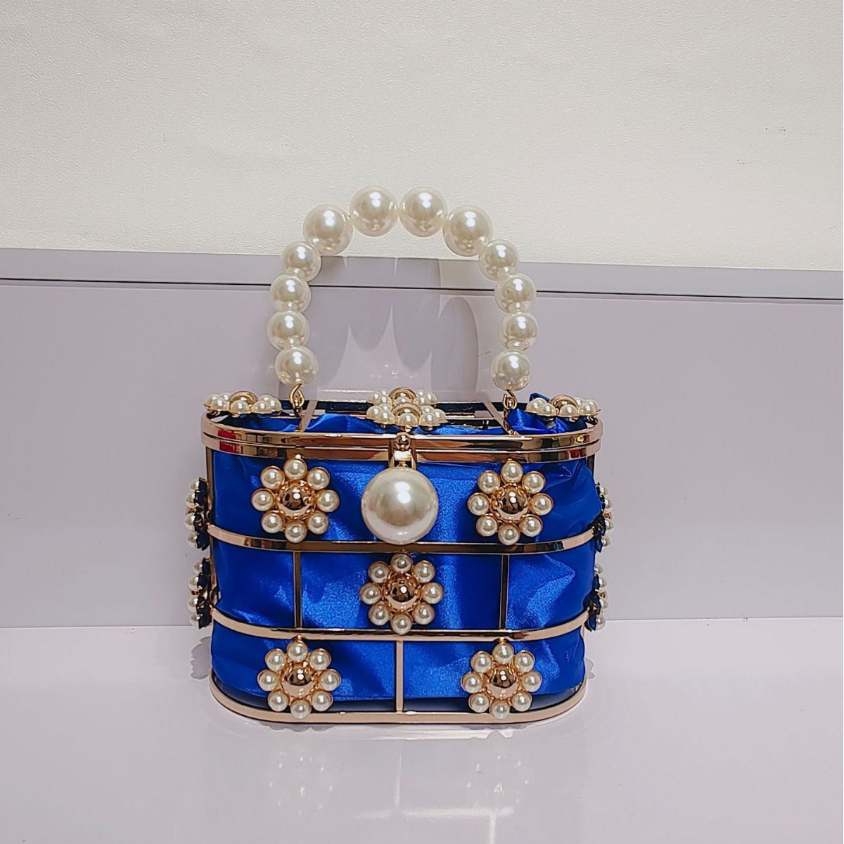 Women's French Niche Fashion Pearl Chain Summer Evening Bags