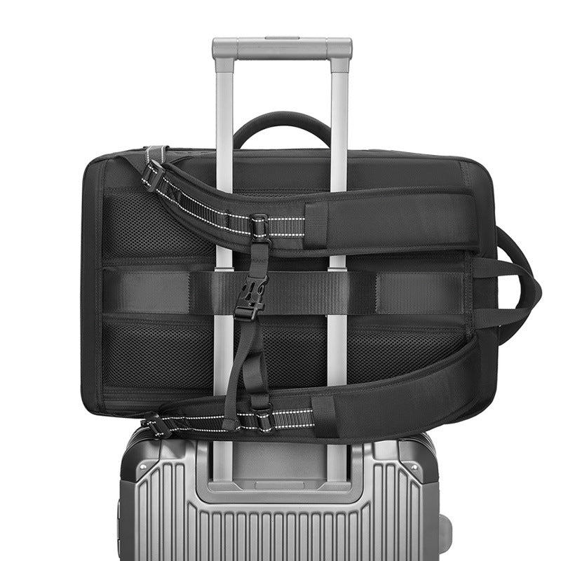Men's Vacuum Compression Business Korean Oxford Cloth Backpacks