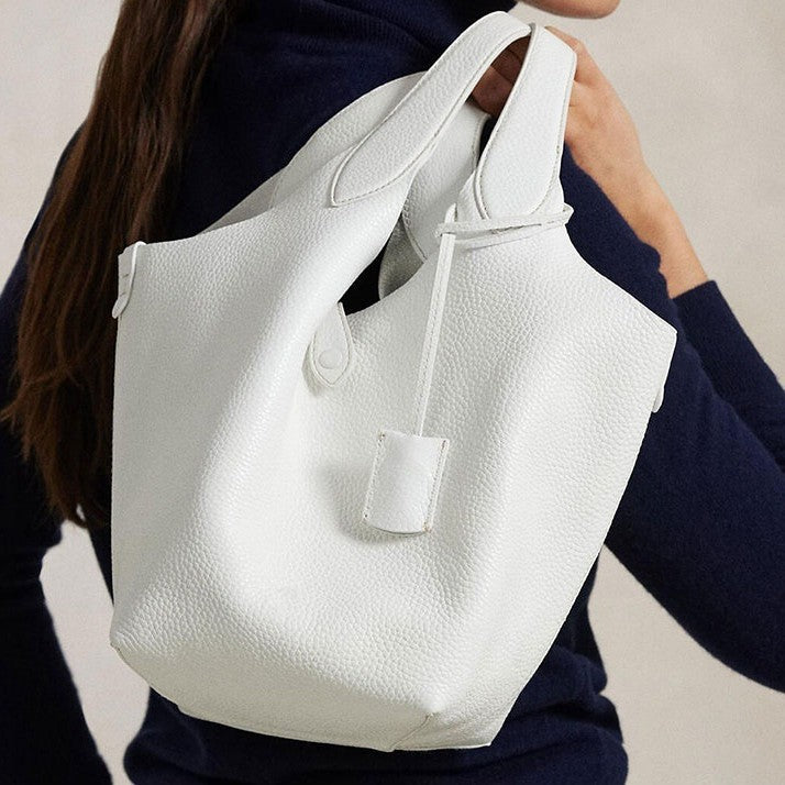 Niche Old Money Style Vegetable Basket Bucket Bags