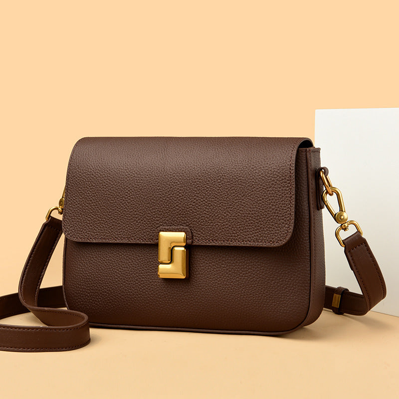 Popular New Women's Genuine Leather Commuter Crossbody Bags