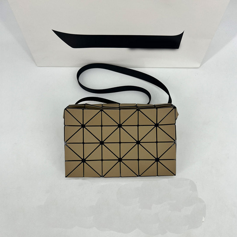 Women's Summer Original High-grade Stitching Sequins Rhombus Shoulder Bags