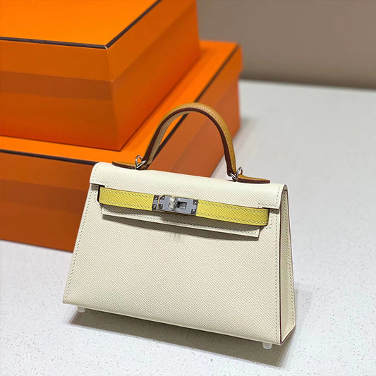 Women's Handmade Wax Line Second Generation Kelly Crossbody Bags
