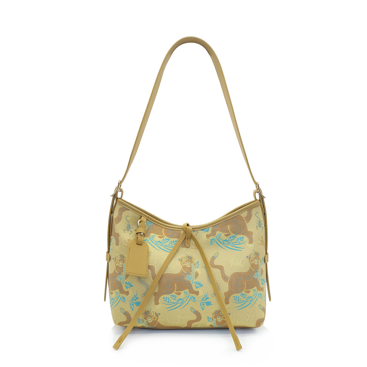 Women's Retro Dragon's Beard Mom Large Capacity Chinese Bags