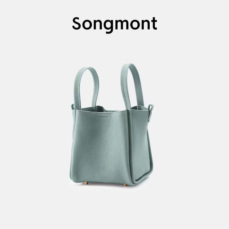 Top Layer Cowhide Medium Large Capacity With Pine Designer Handbags