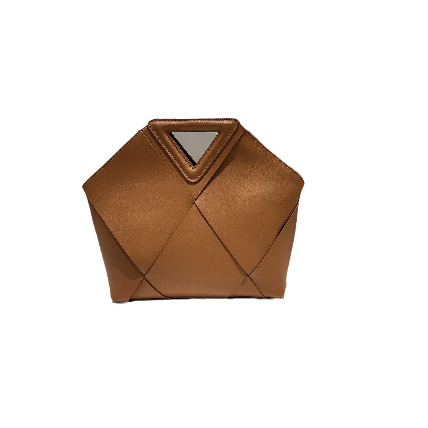 Women's Leather Special Interest Light Luxury Woven Shoulder Bags