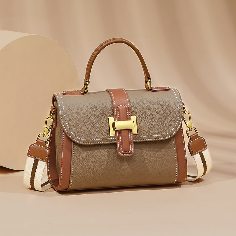 Women's Texture Special Interest Light Luxury Versatile Crossbody Bags