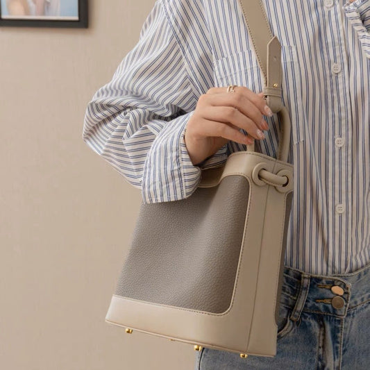 Women's Design Top Layer Cowhide Advanced Genuine Shoulder Bags