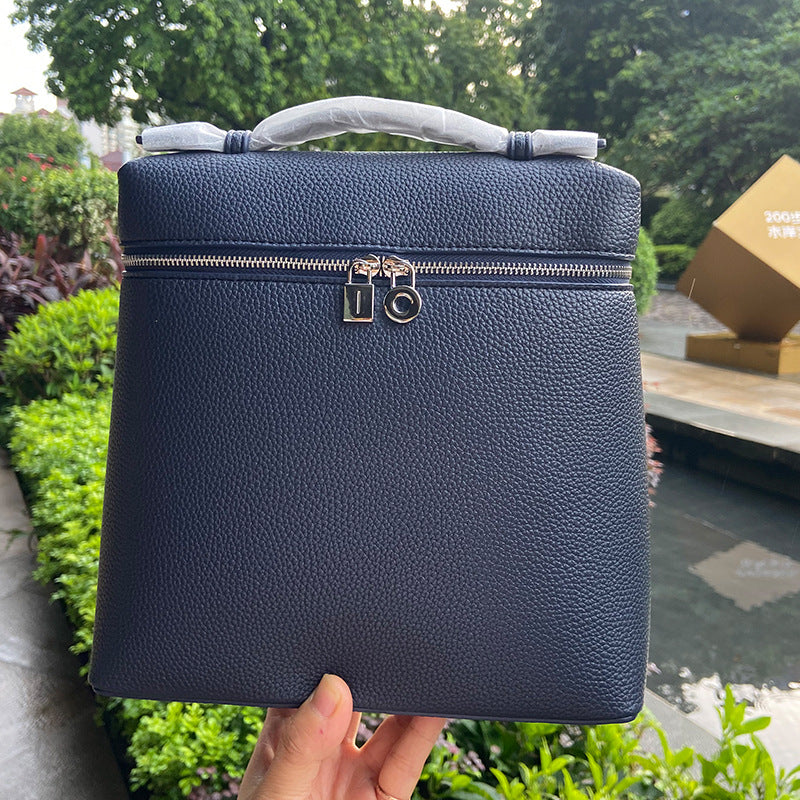 First Layer Cowhide Genuine Leather Portable Backpacks