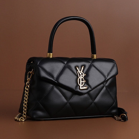 Women's High-grade Classic Style Diamond Quilted Summer Crossbody Bags