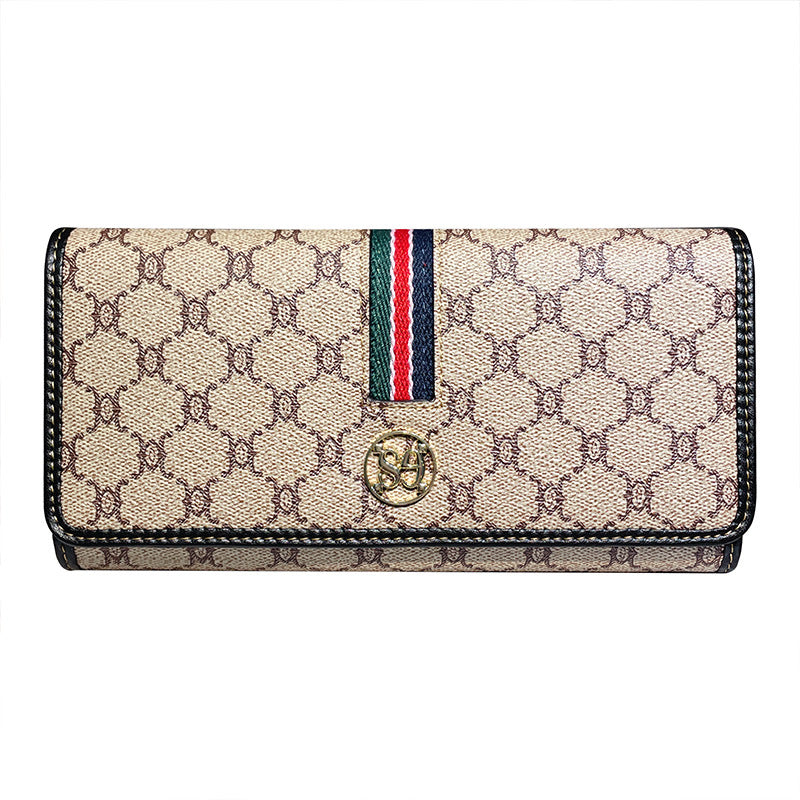 Women's Long Leather Large Capacity Fashion Ladies Wallets
