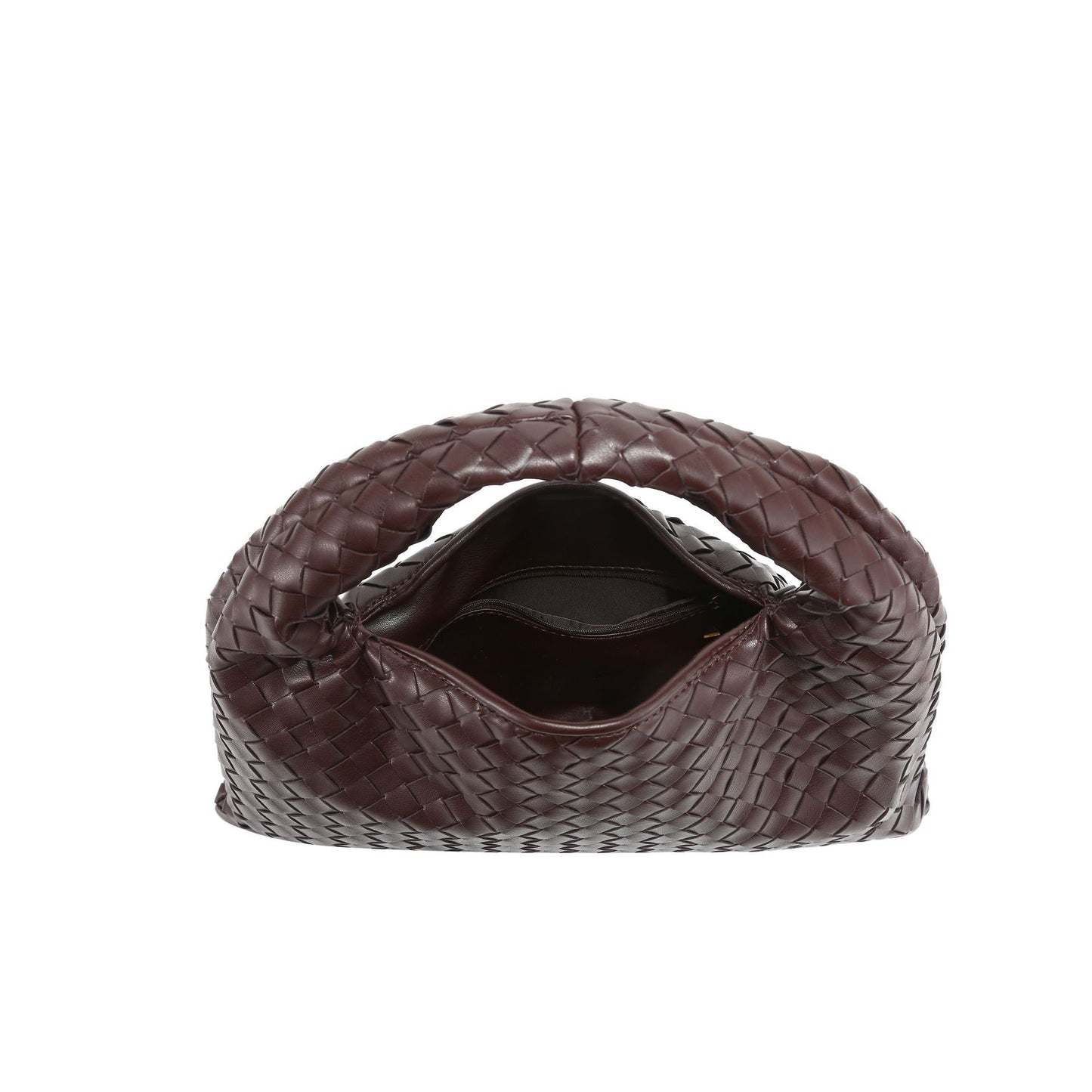 Women's Fashion Woven Large Capacity Portable Underarm Handbags