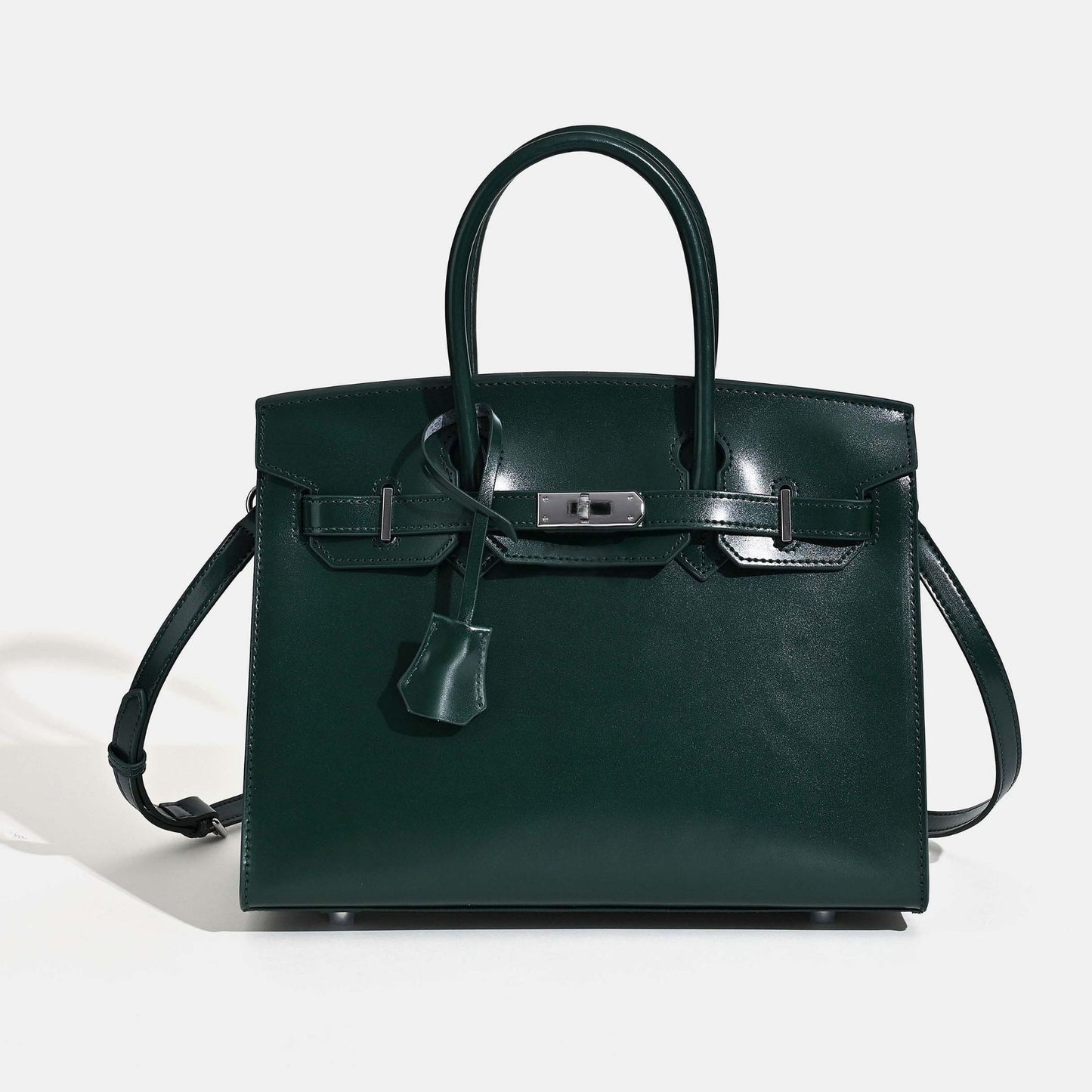 Women's Layer Cowhide Simple Fashion Light Luxury Handbags