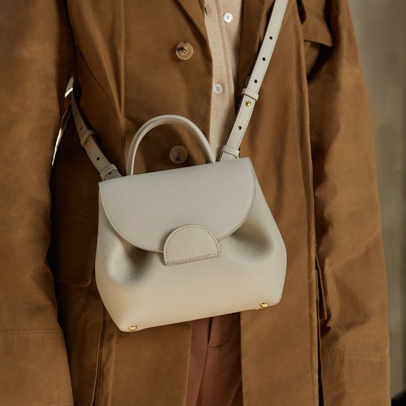 Women's Design High-grade Light Luxury Genuine Leather First Crossbody Bags