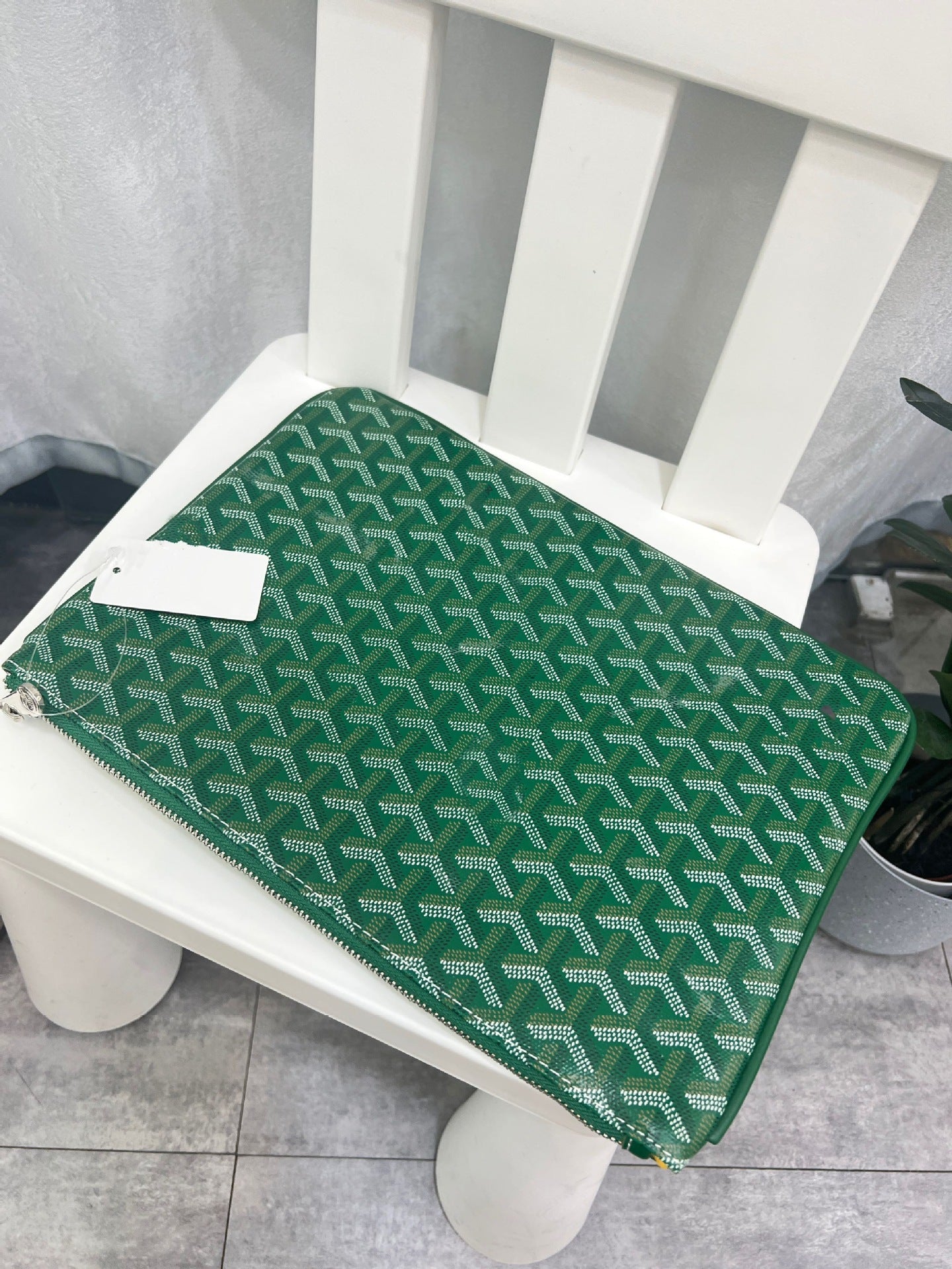 Women's & Men's & Dog Teeth Storage Change Classic Zipper Bags