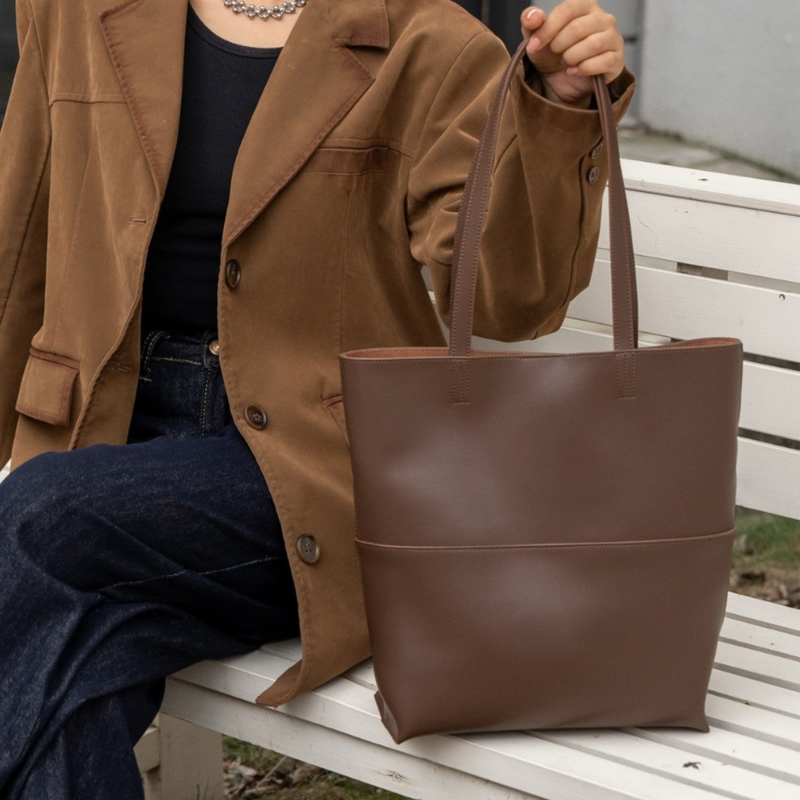 Cool Elegant Capacity Female College Commuter Tote Bags