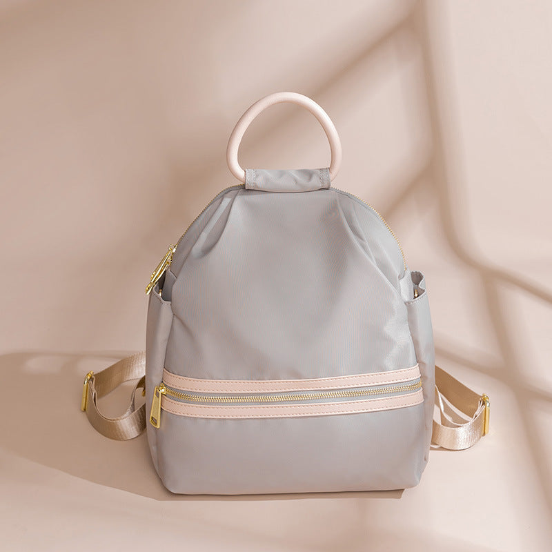 Women's Korean Oxford Cloth College Large Capacity Backpacks
