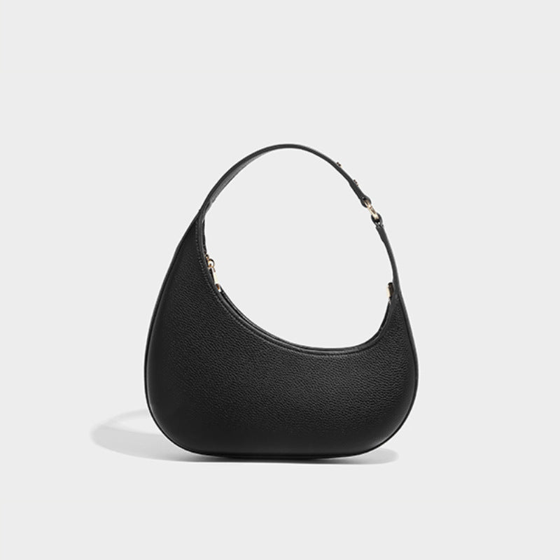 Women's Fashion Minority Design Irregular Crescent-shaped Moon Handbags
