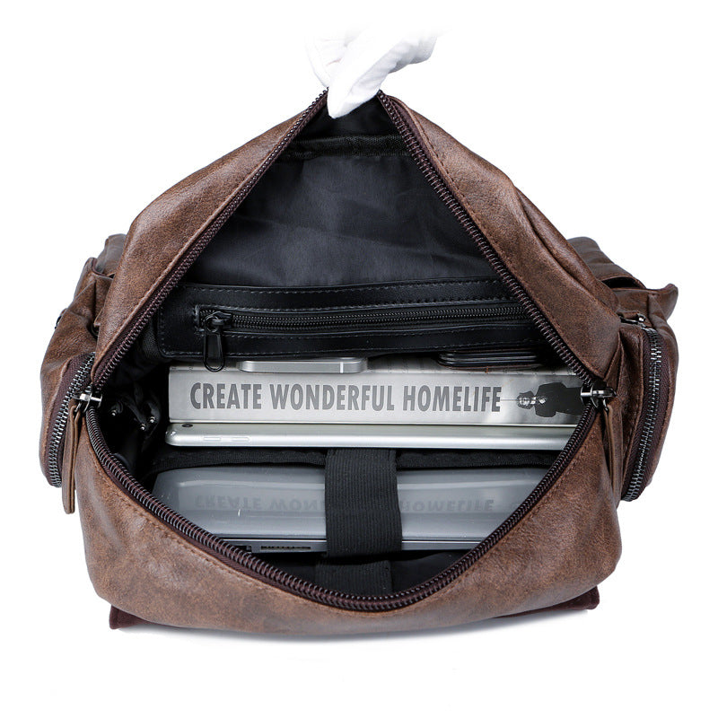 Men's Capacity High Sense Fashion Vintage Backpacks