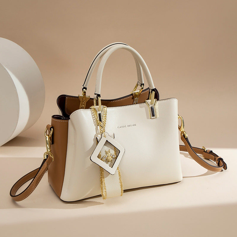 Women's For Mom High-grade Large Capacity Leather Shoulder Bags