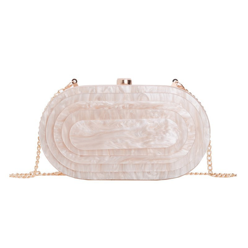 Beautiful Summer Dinner Retro Splicing Trendy Crossbody Bags