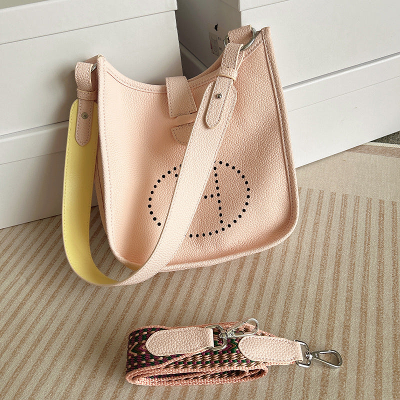 Genuine Leather Mini Top Layer Cowhide Crossbody Bags