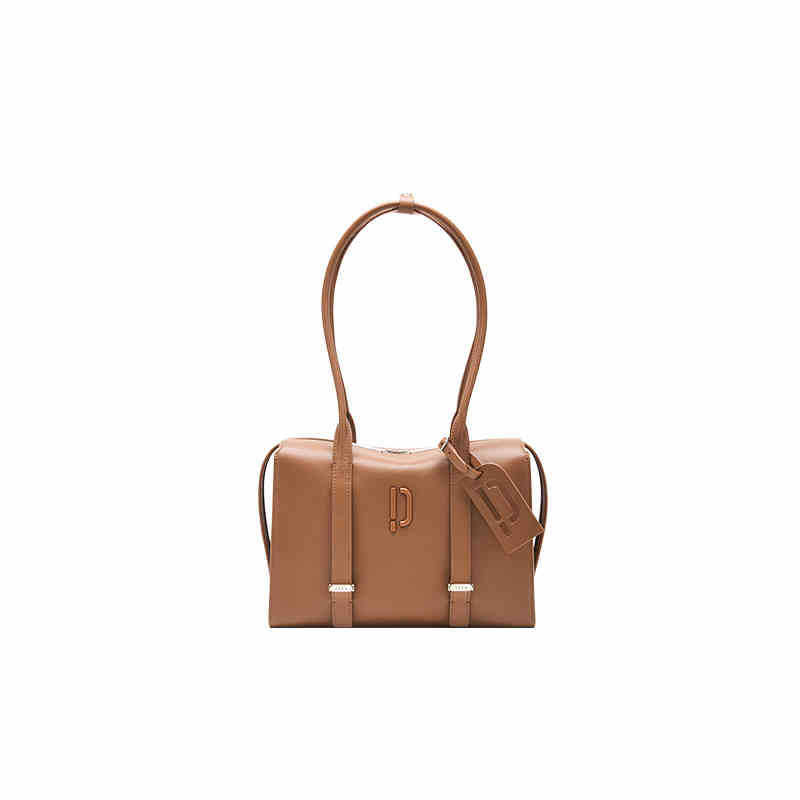 Women's Summer Boarding Long Portable Oil Wax Leather Retro Shoulder Bags