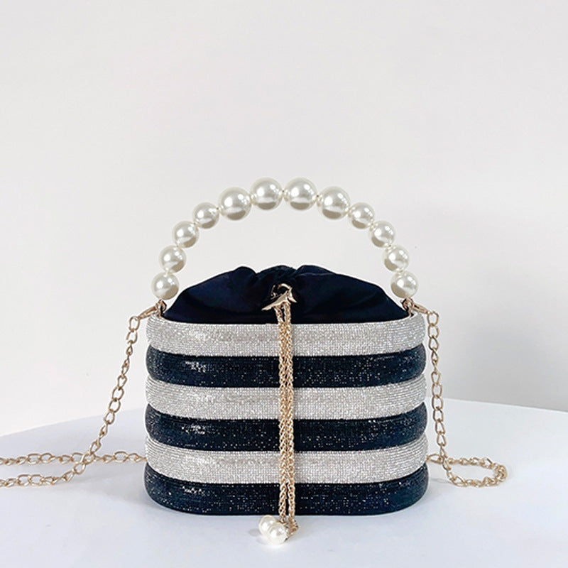 Ancient Spirit Monster Pearl Dinner Large Evening Bags