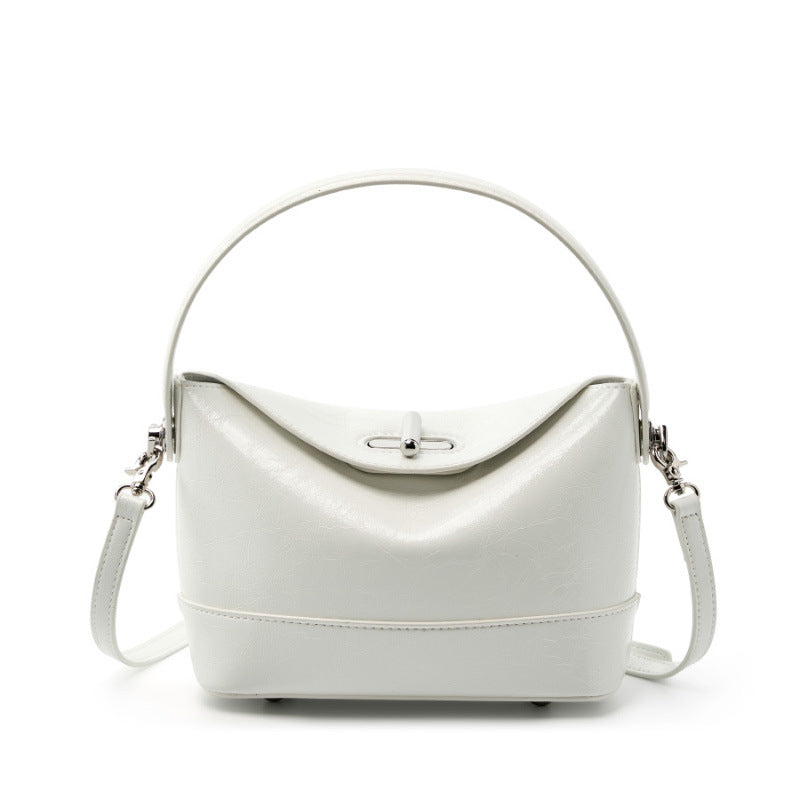 Women's Layer Cowhide Portable Spring Light Luxury Crossbody Bags