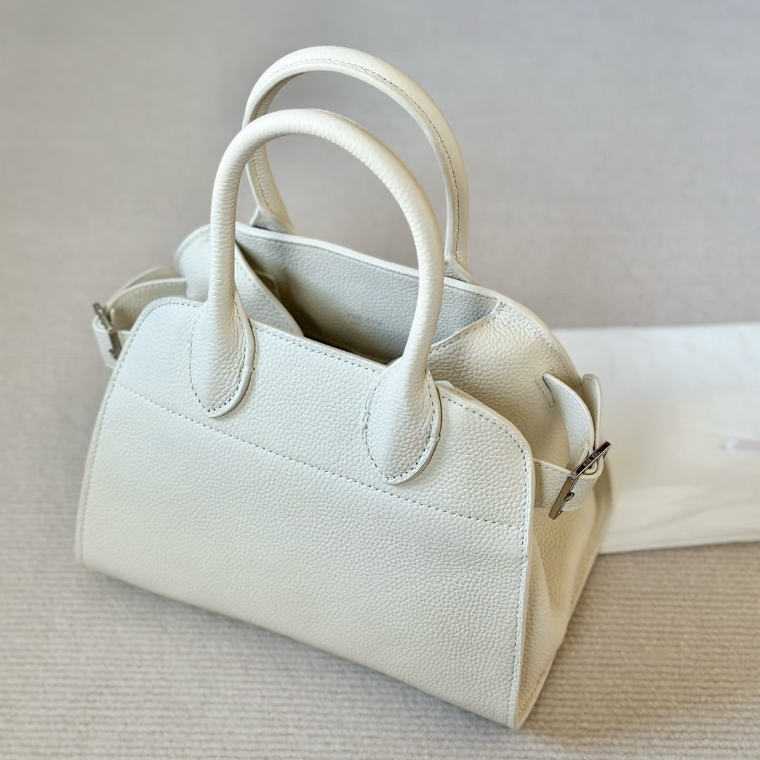 Cowhide Inch Large Capacity Totes Minimalist Crossbody Bags