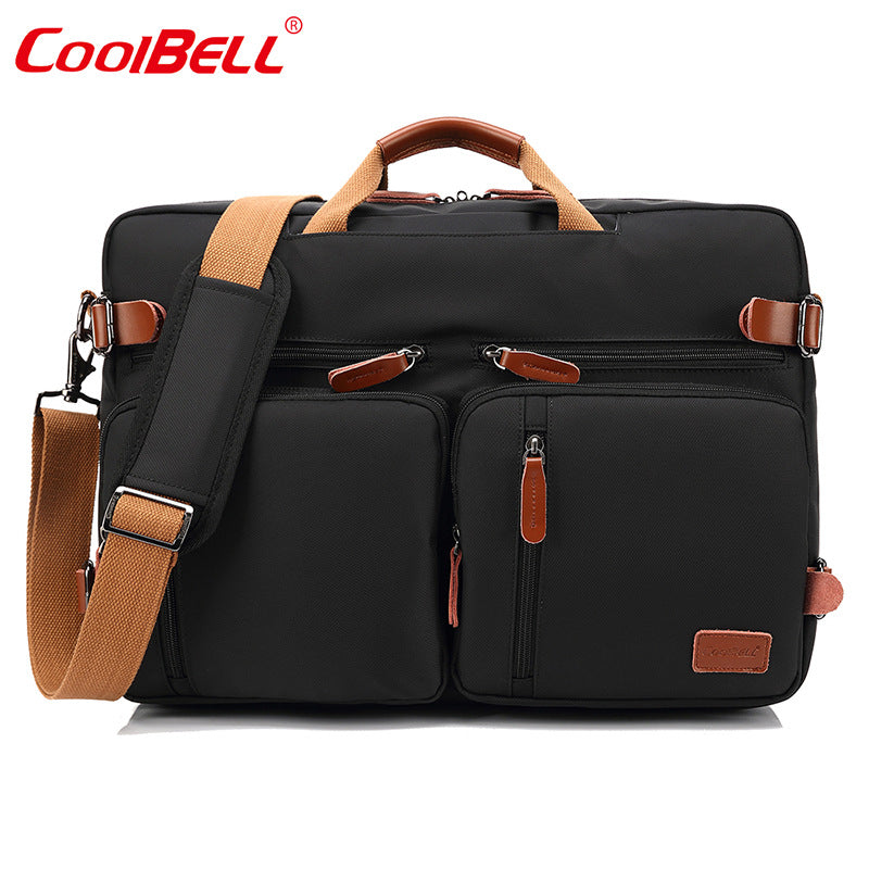 Men's Business Retro Multifunctional Computer High-grade Thin Backpacks