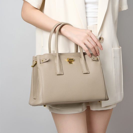 Women's Cowhide High-grade Genuine Leather Large Capacity Handbags