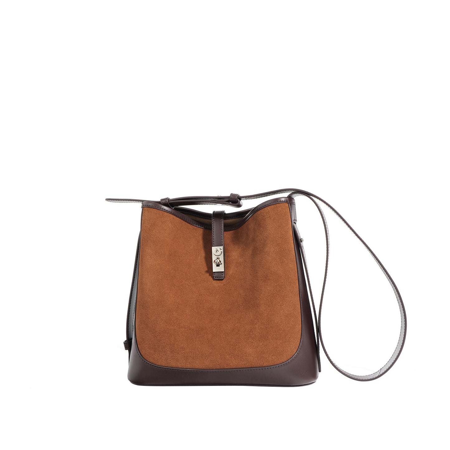 Cowhide Leather Simple Commute Large Capacity Shoulder Bags