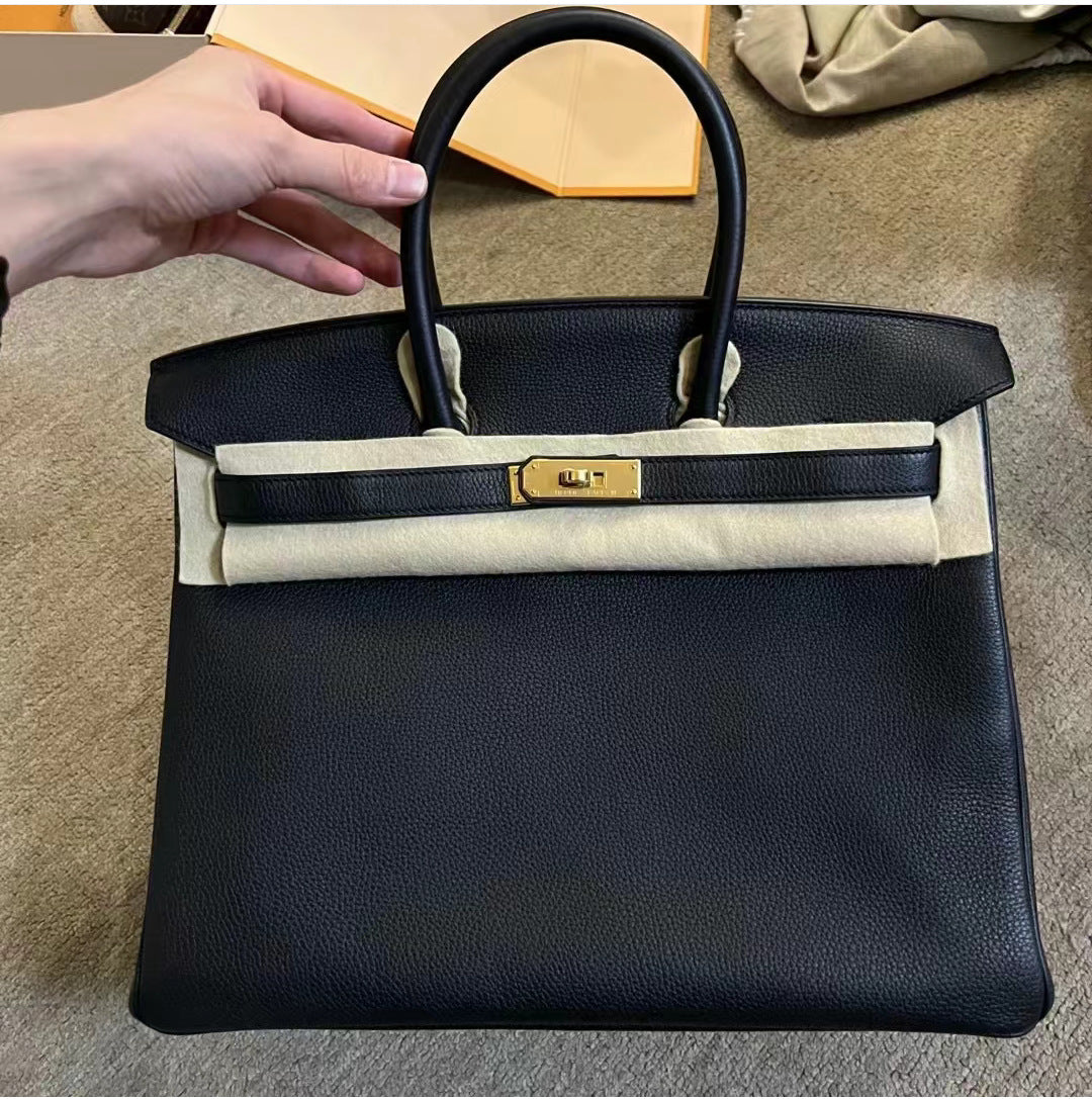 Women's Layer Cowhide Lychee Pattern Crocodile Portable Handbags