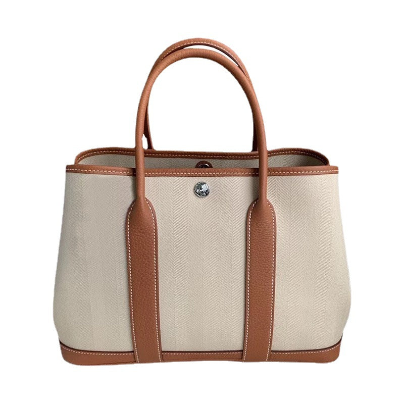 Attractive Women's Versatile Canvas Portable Shopping Shoulder Bags
