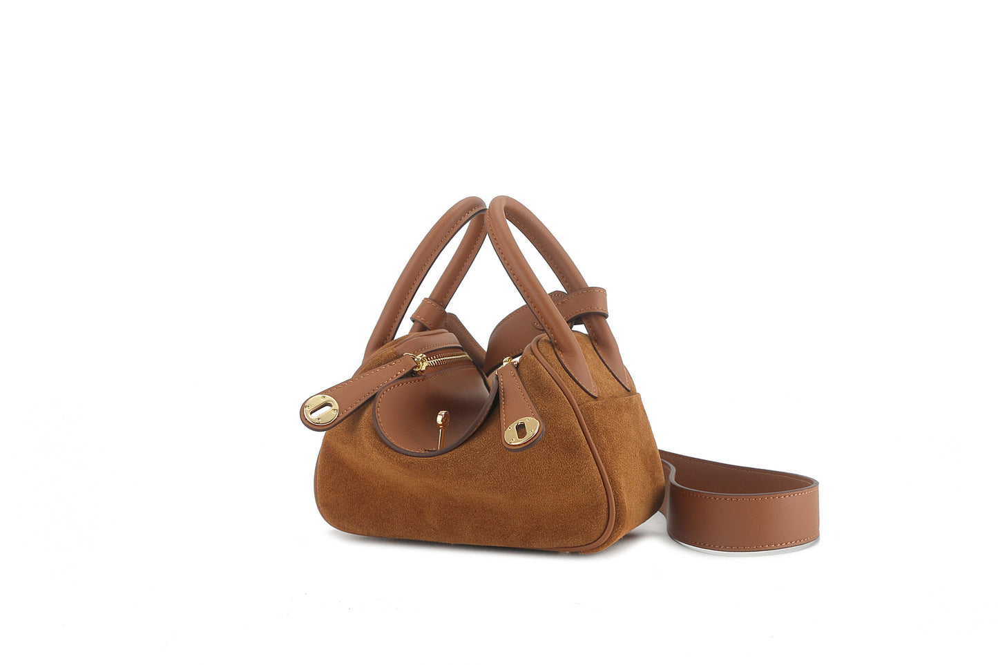 Women's Lindy Doctor Suede Fashionable Hand Holding Shoulder Bags