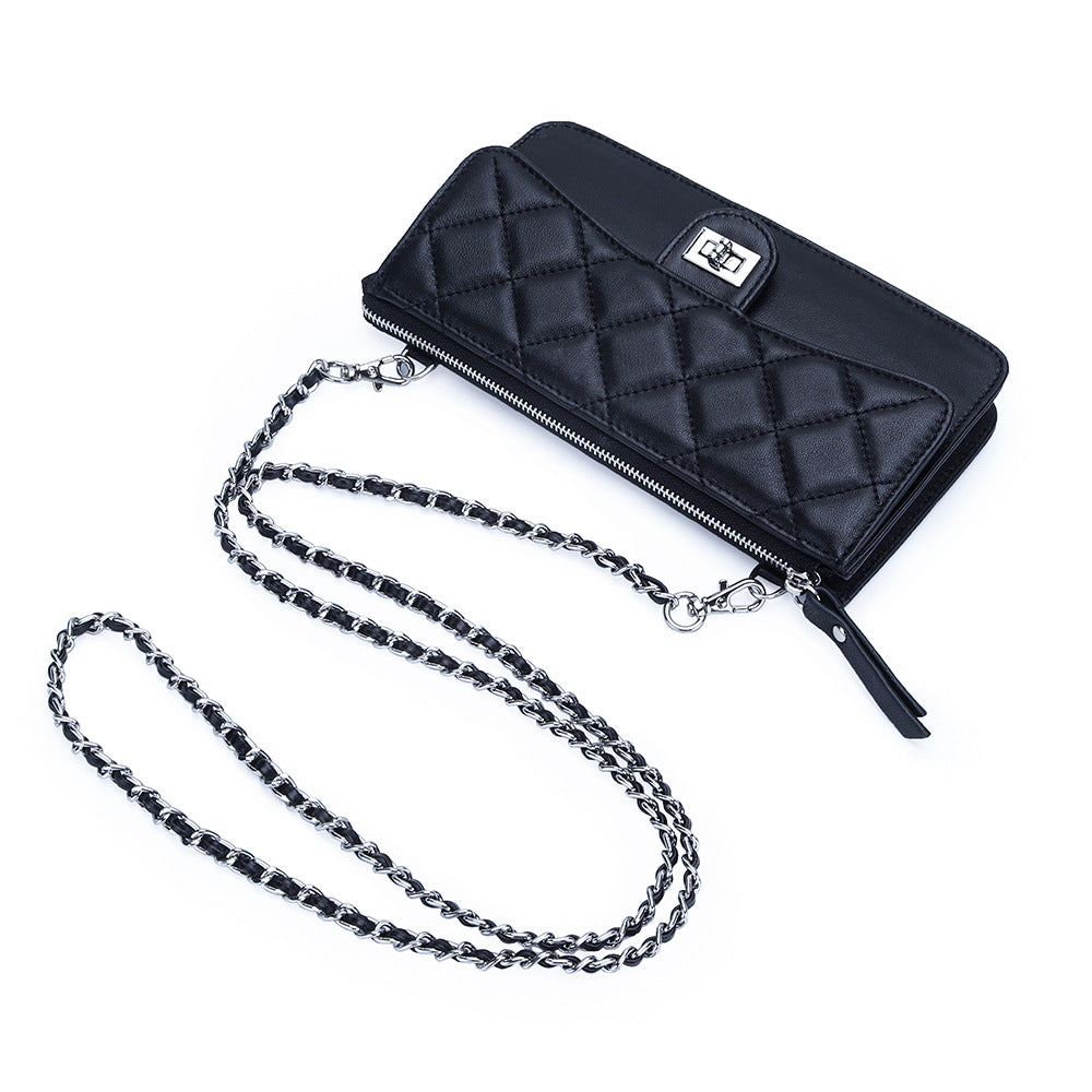Classic Style Diamond Chain Pouch Fashion Crossbody Bags
