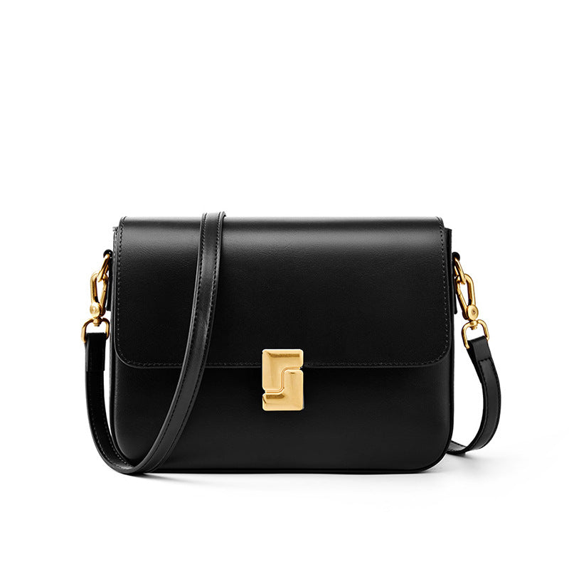 Women's Commuter Versatile Vintage Underarm Genuine Leather Crossbody Bags