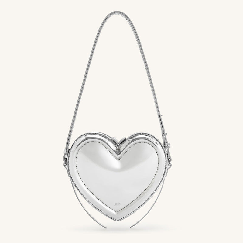 Women's Design Sweet Cool Three-dimensional Heart Single Handbags