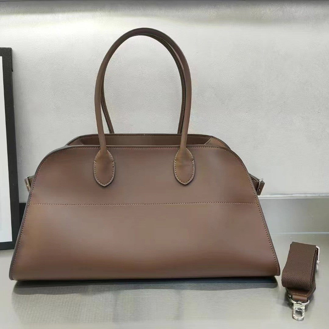 Women's Retro Large Capacity Totes Genuine Leather Handbags
