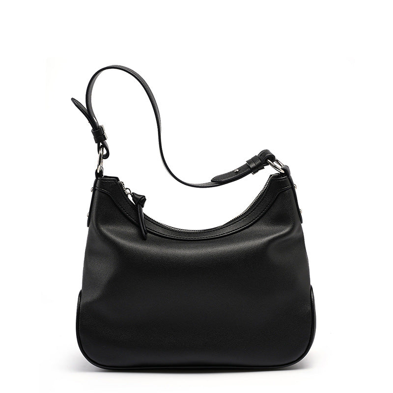 Women's High-grade Versatile Genuine Leather Underarm One Shoulder Bags