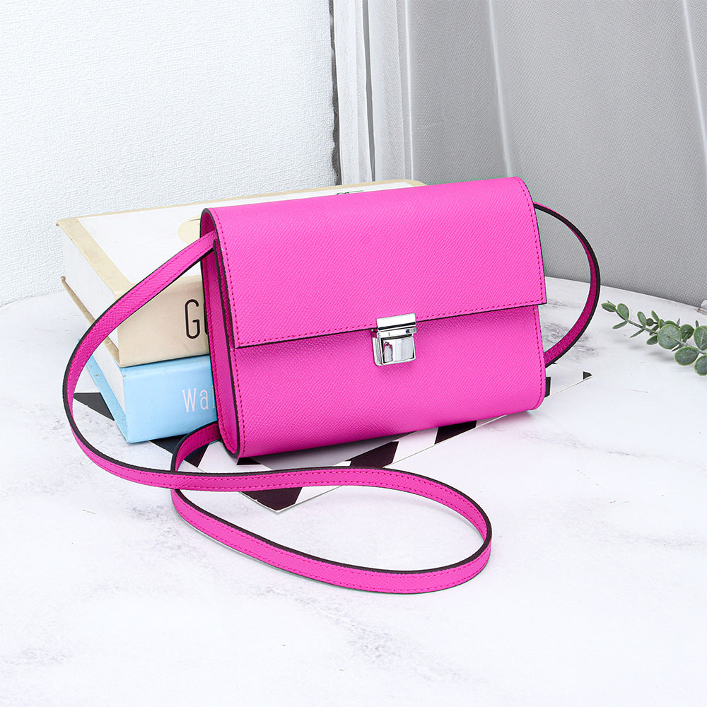 Women's Palm Print Leather For Graceful Fashionable Crossbody Bags