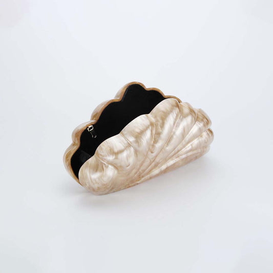 Women's Shell Fan-shaped Acrylic Fashion Wedding Dinner Crossbody Bags