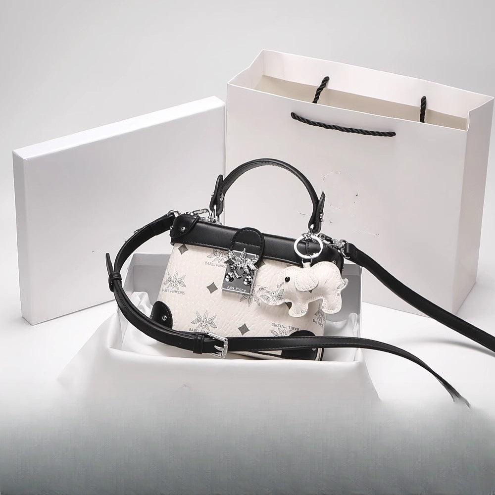 Women's High-grade Texture Niche Box Commuter Shoulder Bags